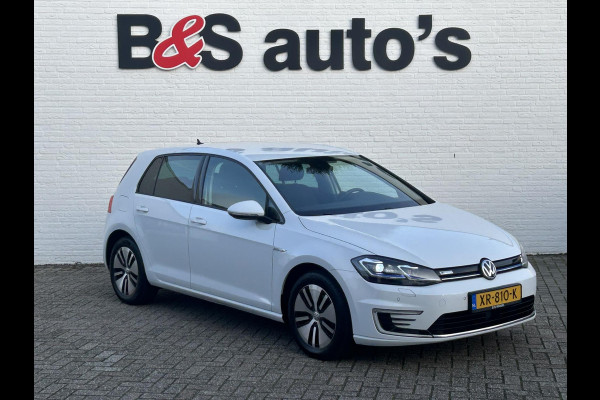 Volkswagen e-Golf E-Golf Full Led Carplay Clima Pdc Adaptive cruise Aut Verlichting Stoelverwarming