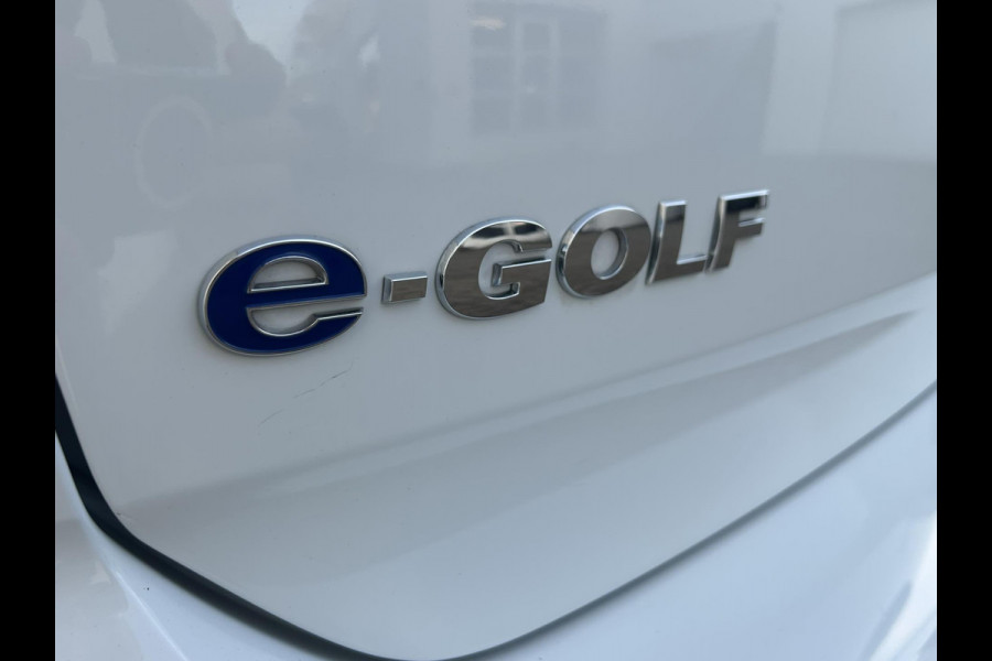 Volkswagen e-Golf E-Golf Full Led Carplay Clima Pdc Adaptive cruise Aut Verlichting Stoelverwarming