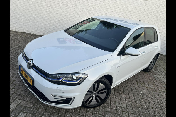 Volkswagen e-Golf E-Golf Full Led Carplay Clima Pdc Adaptive cruise Aut Verlichting Stoelverwarming