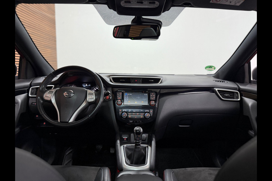 Nissan QASHQAI 1.6 N-Vision 163 PK | Pano | Trekhaak | 360° Camera | Cruise Control | Navigatie | Half leder