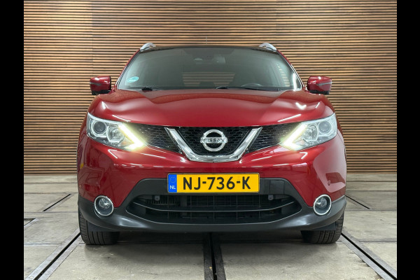Nissan QASHQAI 1.6 N-Vision 163 PK | Pano | Trekhaak | 360° Camera | Cruise Control | Navigatie | Half leder
