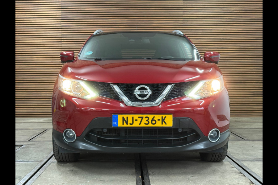 Nissan QASHQAI 1.6 N-Vision 163 PK | Pano | Trekhaak | 360° Camera | Cruise Control | Navigatie | Half leder