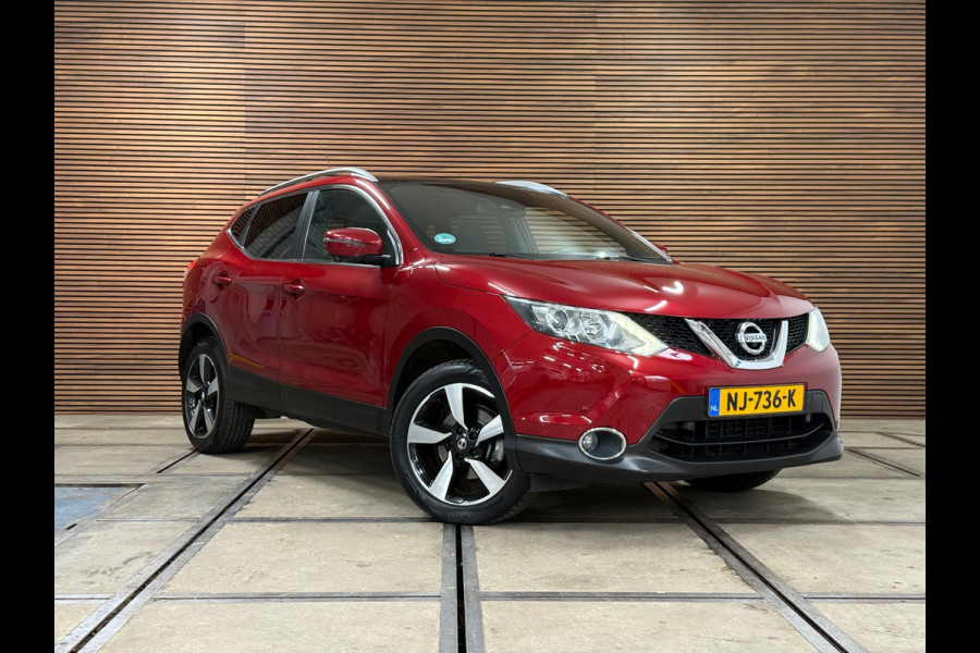 Nissan QASHQAI 1.6 N-Vision 163 PK | Pano | Trekhaak | 360° Camera | Cruise Control | Navigatie | Half leder