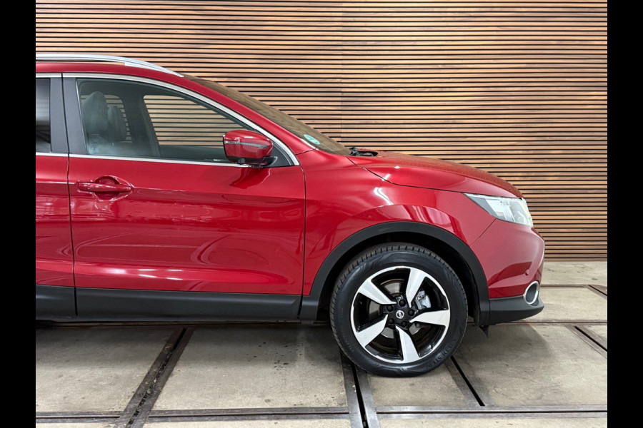 Nissan QASHQAI 1.6 N-Vision 163 PK | Pano | Trekhaak | 360° Camera | Cruise Control | Navigatie | Half leder
