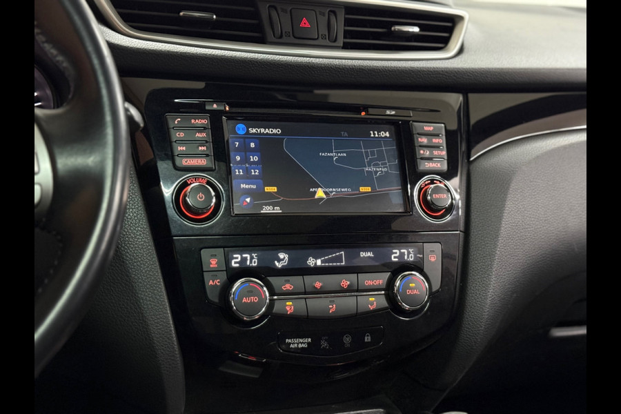 Nissan QASHQAI 1.6 N-Vision 163 PK | Pano | Trekhaak | 360° Camera | Cruise Control | Navigatie | Half leder