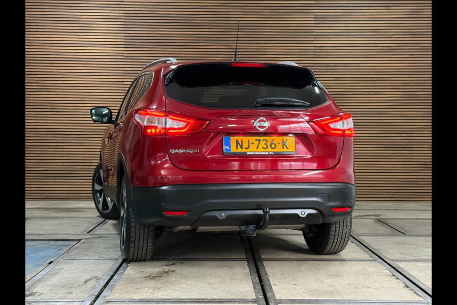Nissan QASHQAI 1.6 N-Vision 163 PK | Pano | Trekhaak | 360° Camera | Cruise Control | Navigatie | Half leder