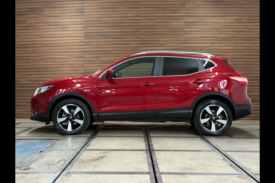 Nissan QASHQAI 1.6 N-Vision 163 PK | Pano | Trekhaak | 360° Camera | Cruise Control | Navigatie | Half leder
