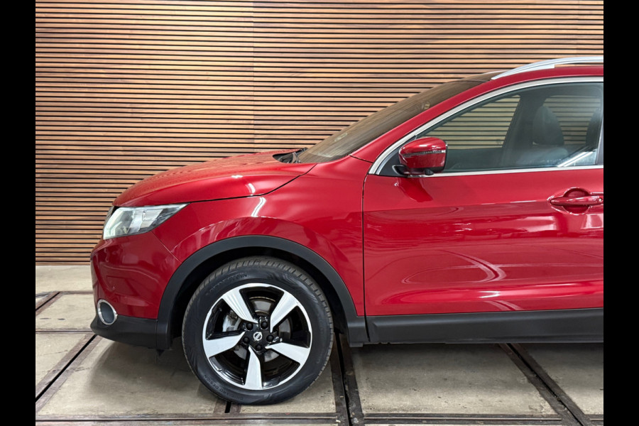 Nissan QASHQAI 1.6 N-Vision 163 PK | Pano | Trekhaak | 360° Camera | Cruise Control | Navigatie | Half leder