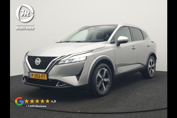 Nissan QASHQAI 1.3 MHEV N-Connecta 158pk Automaat | Panodak | Trekhaak Afn. | Adaptive Cruise | 360 Camera | Keyless | BLIS | Virtual | Apple Carplay | 18"L.M |