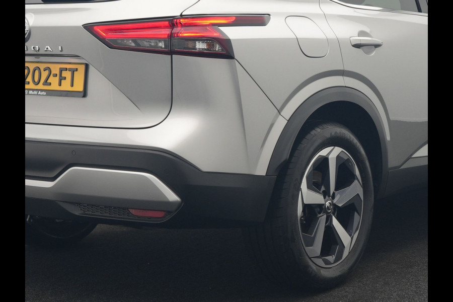 Nissan QASHQAI 1.3 MHEV N-Connecta 158pk Automaat | Panodak | Trekhaak Afn. | Adaptive Cruise | 360 Camera | Keyless | BLIS | Virtual | Apple Carplay | 18"L.M |