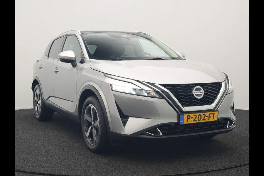 Nissan QASHQAI 1.3 MHEV N-Connecta 158pk Automaat | Panodak | Trekhaak Afn. | Adaptive Cruise | 360 Camera | Keyless | BLIS | Virtual | Apple Carplay | 18"L.M |