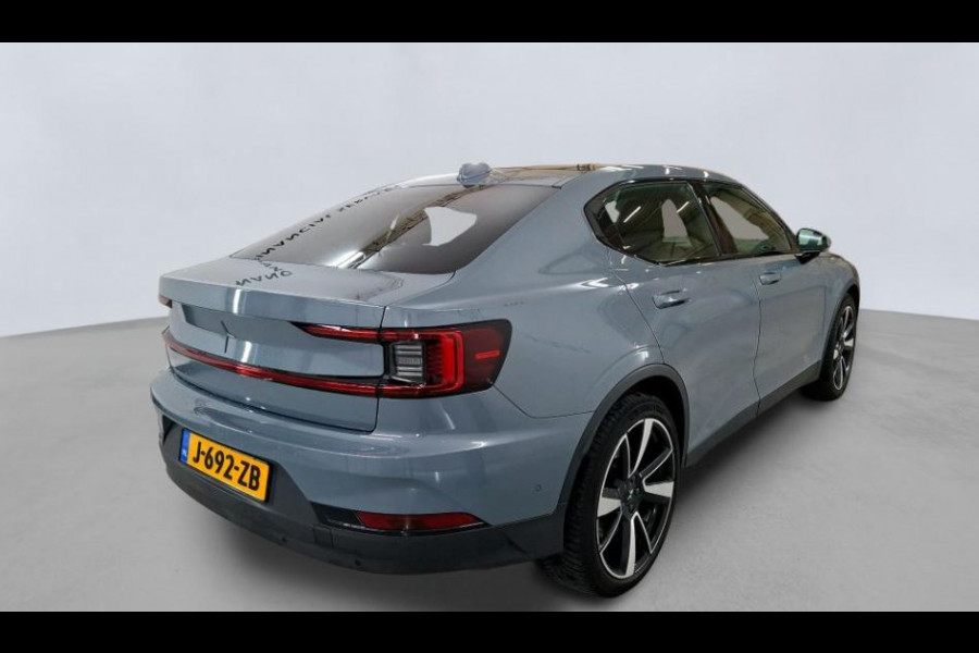 Polestar 2 Long Range Dual Motor Launch Edition 78kWh | Panoramadak | Stoelverwarming | Stuurverwarming | Harman Kardon | Memory Seat | 360 Camera | Keyless | Elektrische Trekhaak | Apple Carplay | BTW | LED |