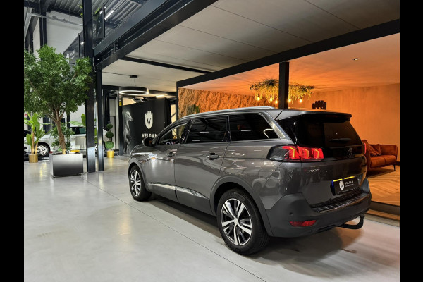 Peugeot 5008 1.2 PureTech Blue Lease Allure 7P. NAP Garantie Trekhaak Carplay Elek Achterklep Cruise Clima Navi Led Sfeer Rijklaar