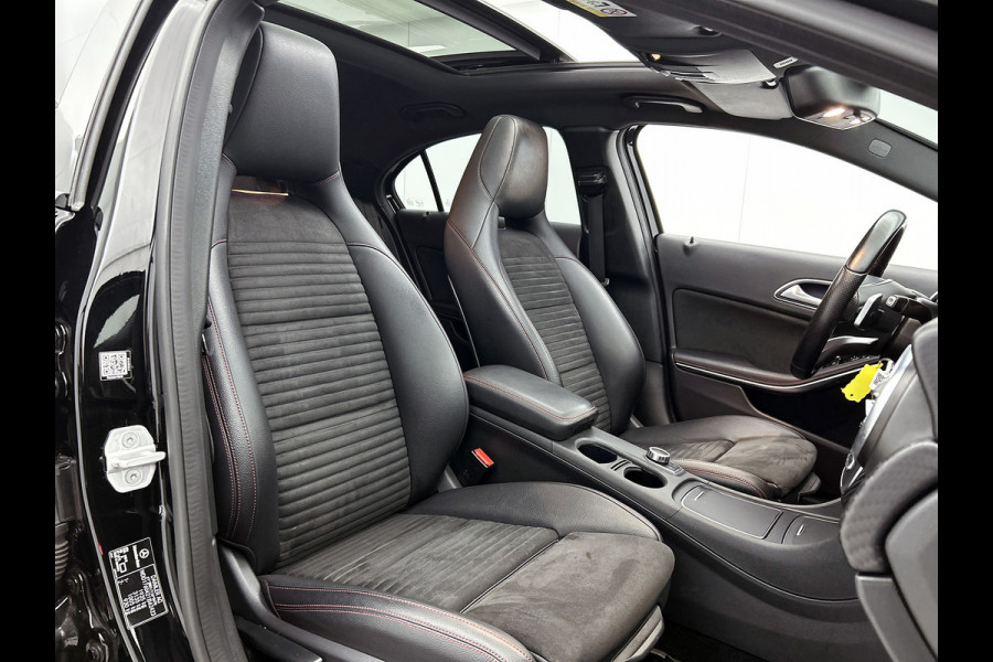 Mercedes-Benz A-Klasse 180 AMG Automaat (Dealer OnderH, NL-auto, Panorama, SfeerV, Harman/ Kardon, Carplay, Navi, Etc)