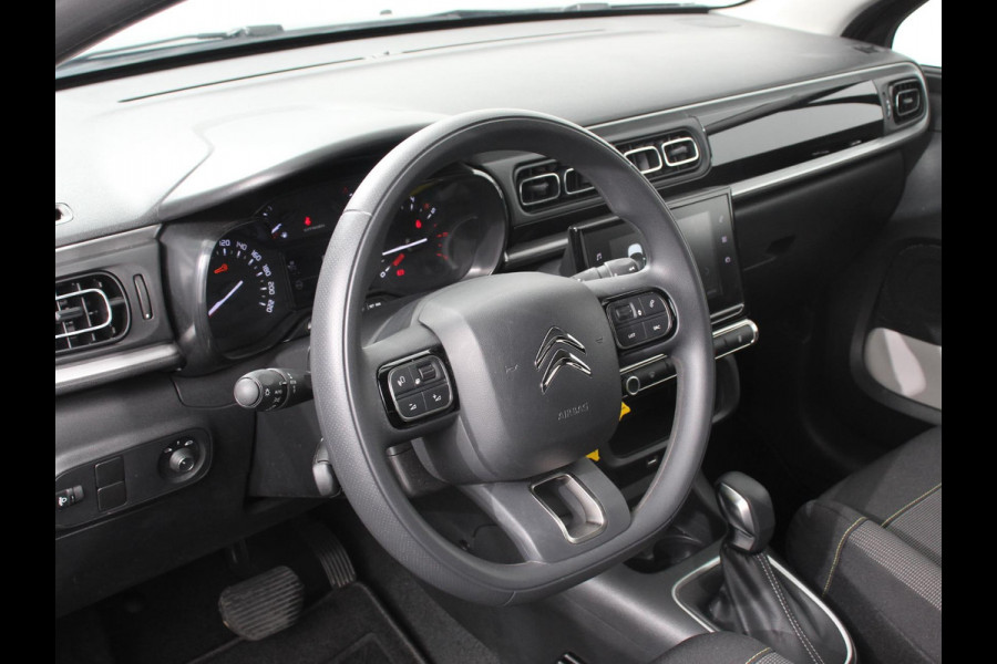 Citroën C3 1.2 PureTech 110pk Automaat Max | Climate Control | Navigatie | Apple carplay / Android Auto | Parksensoren | Lichtmetalen Velgen | Parkeer sensoren