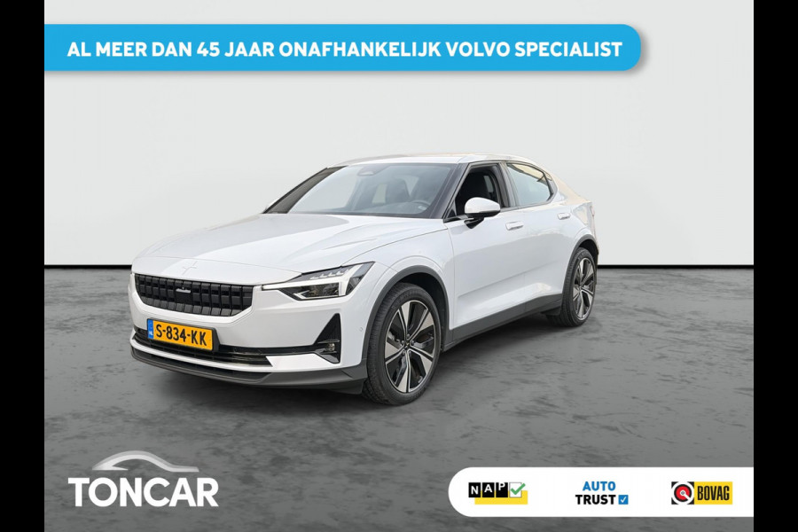 Polestar 2 Long Range Single Motor 78 kWh SOH 96% | 360 camera | Pilot Assist | Park Assist | 19" LM | Stoelverwarming | Android