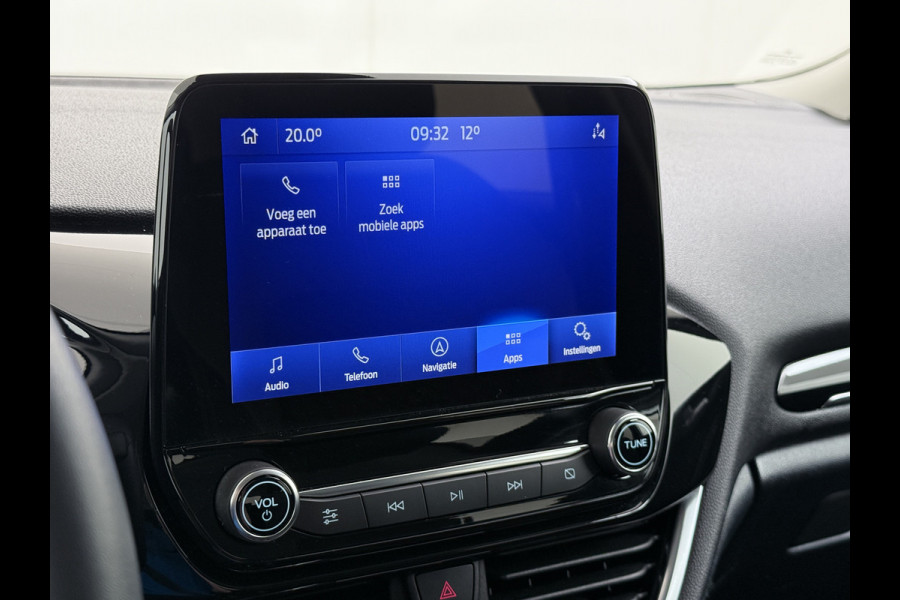 Ford Fiesta T 125PK Hybrid Titanium X Apple Carplay Android Auto Navi Bordherkenning Camera Ecc Cruise Control Pdc Lmv Privacy Glas Led Ford Sync 3 Keyless Bluetooth DAB+ 1e Eigenaar Origineel Nederlandse Auto Nieuwprijs  €26.000,-