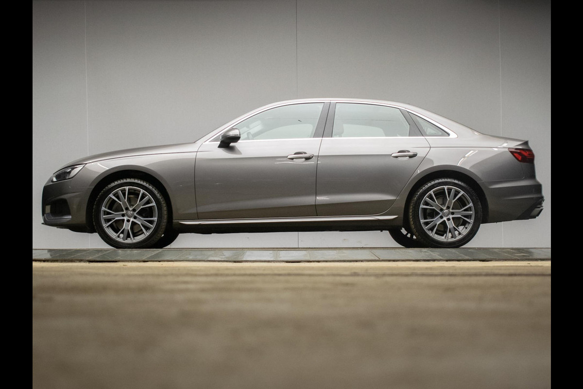 Audi A4 Limousine 35 TFSI Business Edition Sport (APPLE CARPLAY,NAVI,LED,STOEL/STUURVERWARMING,DIGITAL COCKPIT,LEDER,LM VELGEN)