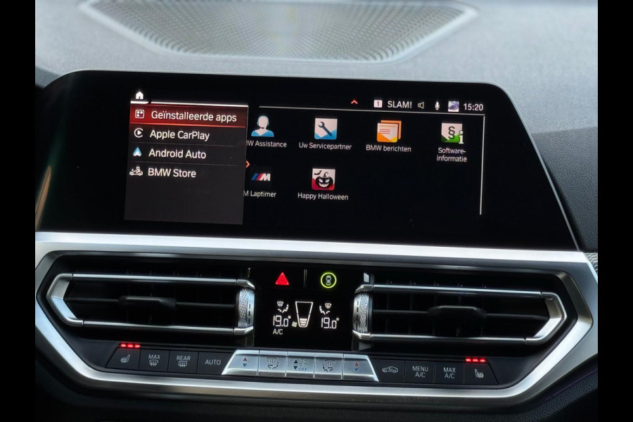 BMW 3 Serie Touring 330e M sport individual, dravitgrau, panoramadak ,laser,elec bedienbare trekhaak, vol opties, nl auto met nap