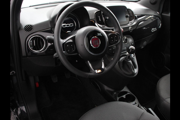 Fiat 500 1.0 Hybrid Lounge+ Airco | Cruise control | Parkeersensor achter | Radio | Navigatie | Apple Carplay/ Android Auto | Lichtmetalen velgen