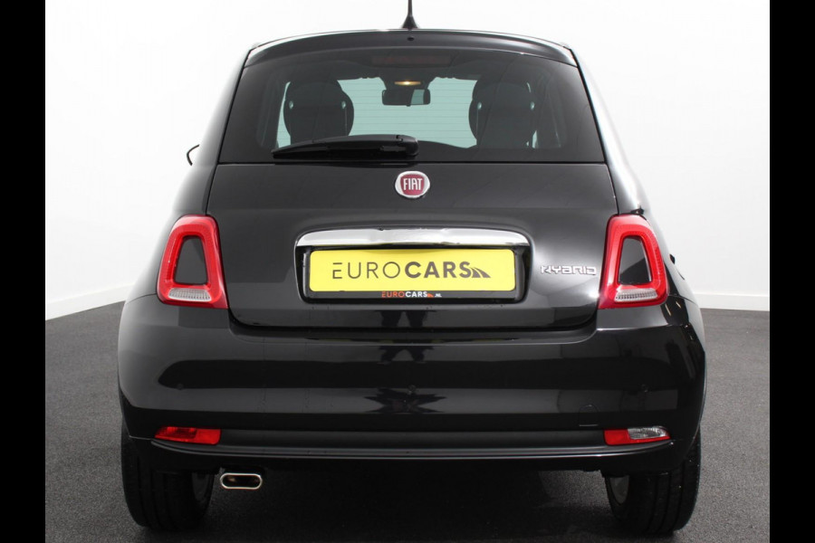 Fiat 500 1.0 Hybrid Lounge+ Airco | Cruise control | Parkeersensor achter | Radio | Navigatie | Apple Carplay/ Android Auto | Lichtmetalen velgen