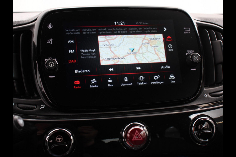 Fiat 500 1.0 Hybrid Lounge+ Airco | Cruise control | Parkeersensor achter | Radio | Navigatie | Apple Carplay/ Android Auto | Lichtmetalen velgen