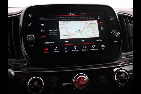 Fiat 500 1.0 Hybrid Lounge+ Airco | Cruise control | Parkeersensor achter | Radio | Navigatie | Apple Carplay/ Android Auto | Lichtmetalen velgen