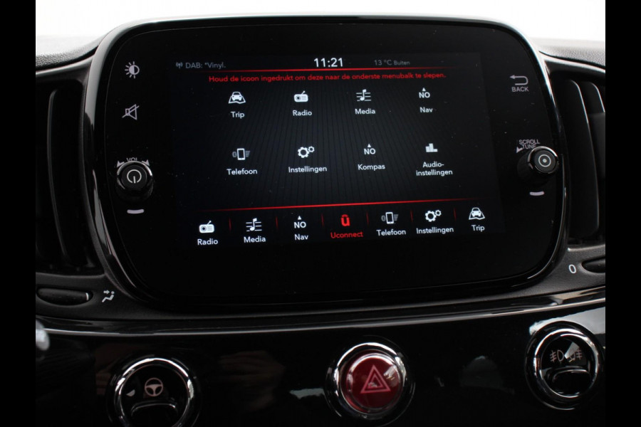 Fiat 500 1.0 Hybrid Lounge+ Airco | Cruise control | Parkeersensor achter | Radio | Navigatie | Apple Carplay/ Android Auto | Lichtmetalen velgen