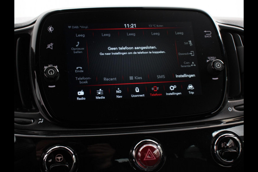 Fiat 500 1.0 Hybrid Lounge+ Airco | Cruise control | Parkeersensor achter | Radio | Navigatie | Apple Carplay/ Android Auto | Lichtmetalen velgen
