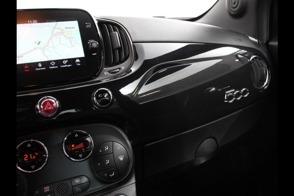Fiat 500 1.0 Hybrid Lounge+ Airco | Cruise control | Parkeersensor achter | Radio | Navigatie | Apple Carplay/ Android Auto | Lichtmetalen velgen