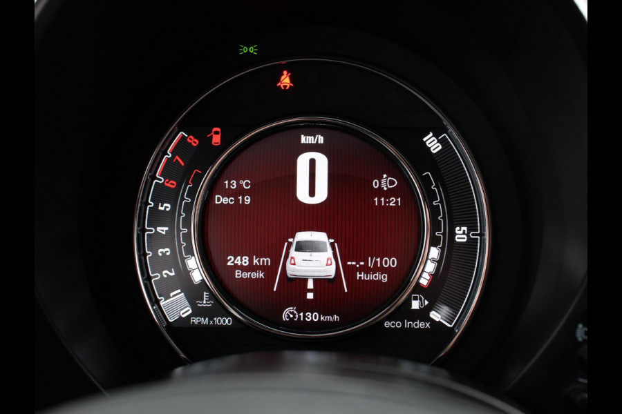 Fiat 500 1.0 Hybrid Lounge+ Airco | Cruise control | Parkeersensor achter | Radio | Navigatie | Apple Carplay/ Android Auto | Lichtmetalen velgen
