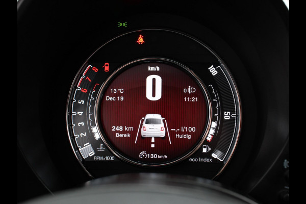 Fiat 500 1.0 Hybrid Lounge+ Airco | Cruise control | Parkeersensor achter | Radio | Navigatie | Apple Carplay/ Android Auto | Lichtmetalen velgen