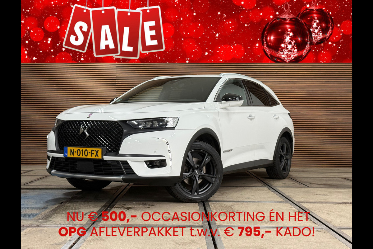 DS 7 Crossback 1.6 PureTech Performance Line | Leder/Alcantara | Trekhaak | Matrix LED | Adaptive Cruise Control