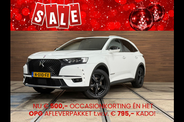 DS 7 Crossback 1.6 PureTech Performance Line | Leder/Alcantara | Trekhaak | Matrix LED | Adaptive Cruise Control
