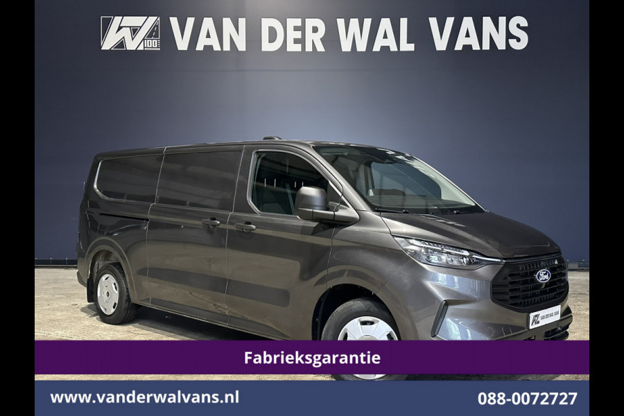 Ford Transit Custom 2.0 TDCI 136pk L2H1 Fabrieksgarantie Euro6 Airco | Camera | LED | Cruisecontrol | Parkeersensoren Verwarmde voorruit, Bijrijdersbank