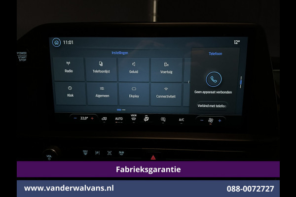Ford Transit Custom 2.0 TDCI 136pk L2H1 Fabrieksgarantie Euro6 Airco | Camera | LED | Cruisecontrol | Parkeersensoren Verwarmde voorruit, Bijrijdersbank