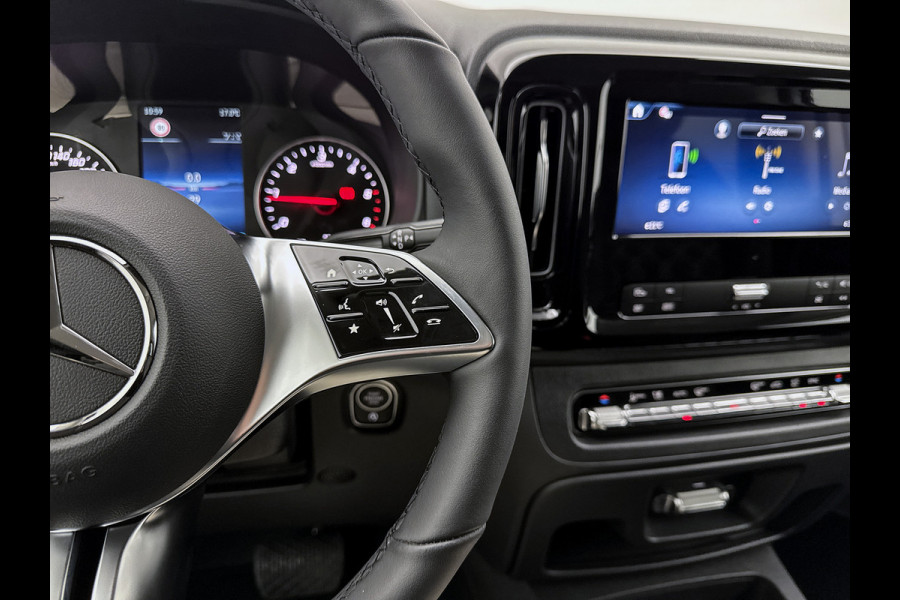 Mercedes-Benz Vito 119 CDI L3 DC *Edition* Leder Dubbele cabine bpm vrij Treeplanken Multibeam LED Trekhaak Achteruitrijcamera Betimmering