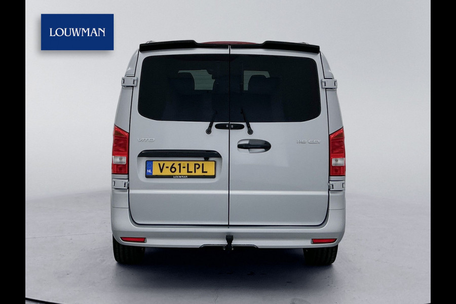 Mercedes-Benz Vito 119 CDI L3 DC *Edition* Leder Dubbele cabine bpm vrij Treeplanken Multibeam LED Trekhaak Achteruitrijcamera Betimmering