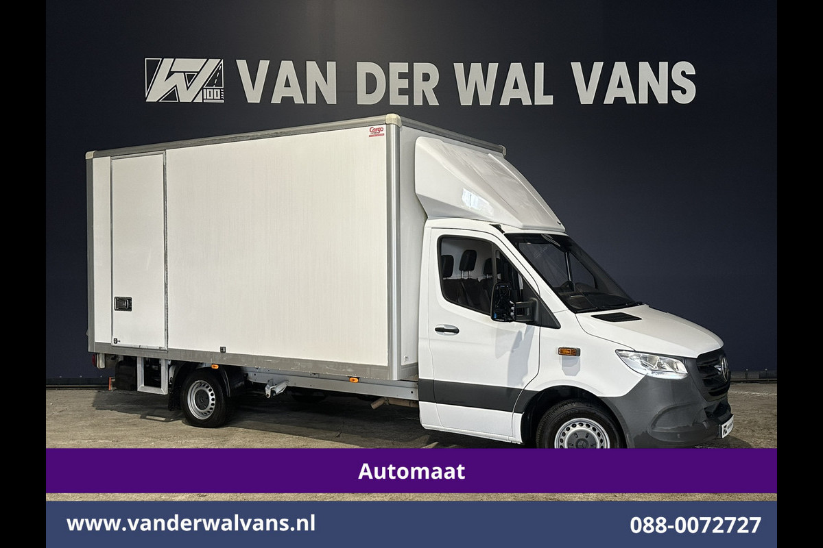 Mercedes-Benz Sprinter 314CDI 143pk Automaat Bakwagen 21m3 KUUB Laadklep Zijdeur Euro6 Airco | Bijrijdersbank Lat om Lat