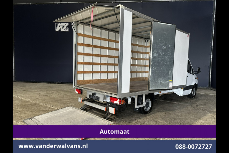Mercedes-Benz Sprinter 314CDI 143pk Automaat Bakwagen 21m3 KUUB Laadklep Zijdeur Euro6 Airco | Bijrijdersbank Lat om Lat