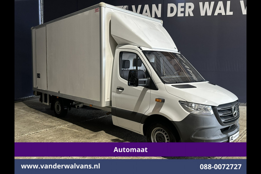Mercedes-Benz Sprinter 314CDI 143pk Automaat Bakwagen 21m3 KUUB Laadklep Zijdeur Euro6 Airco | Bijrijdersbank Lat om Lat