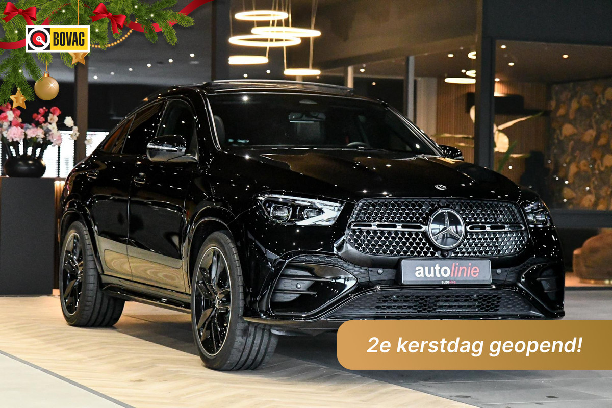 Mercedes-Benz GLE Coupé 400 e 4MATIC AMG. Pano, Koeling, Distronic Pro, Luchtv, HUD, 360 3D, Burm, Memory, Keyless, Trekh!