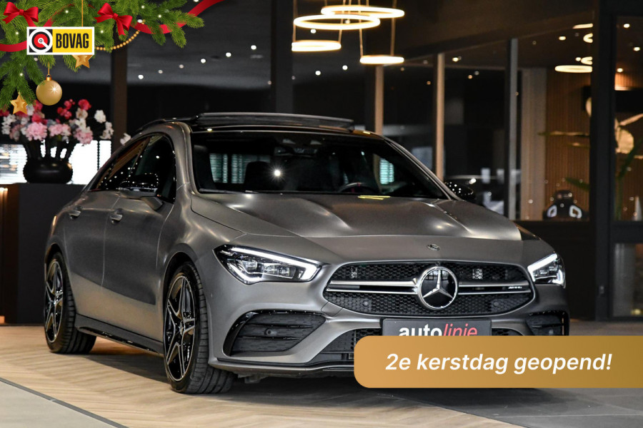 Mercedes-Benz CLA-Klasse 35 AMG 4MATIC. Pano, Distro+, 360, Multibeam, Sfeer, Dodeh, CarPlay!