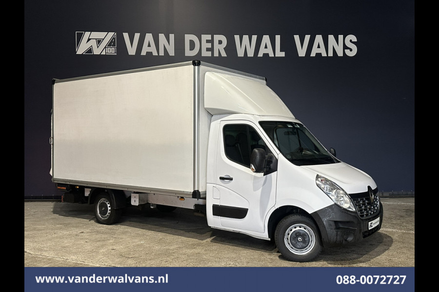 Renault Master 2.3 dCi 131pk Bakwagen Laadklep Euro6 Airco | 935kg laadvermogen Bijrijdersbank