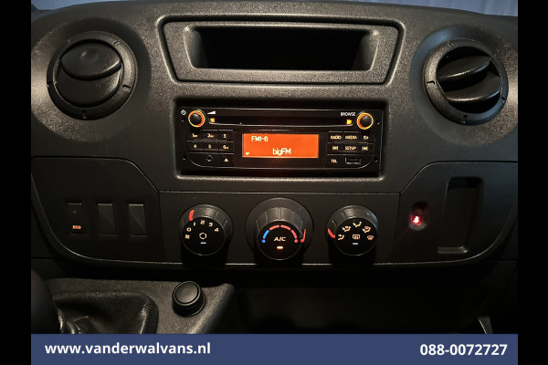 Renault Master 2.3 dCi 131pk Bakwagen Laadklep Euro6 Airco | 935kg laadvermogen Bijrijdersbank