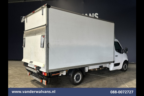 Renault Master 2.3 dCi 131pk Bakwagen Laadklep Euro6 Airco | 935kg laadvermogen Bijrijdersbank