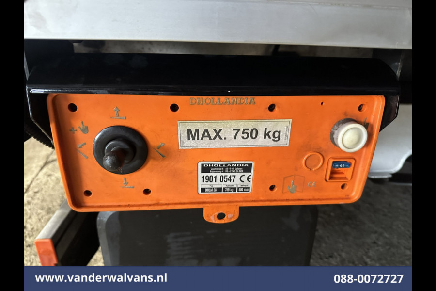 Renault Master 2.3 dCi 131pk Bakwagen Laadklep Euro6 Airco | 935kg laadvermogen Bijrijdersbank