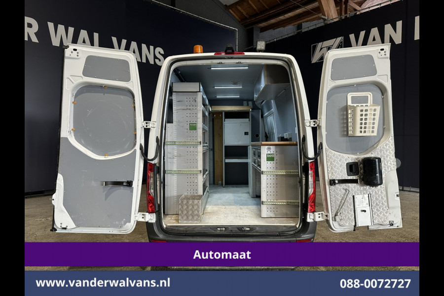 Mercedes-Benz Sprinter 317 CDI 170pk 9G-Tronic Automaat L2H2 inrichting Euro6 Airco | 3500kg Trekhaak | Apple Carplay Camera, Victron omvormer, Cruisecontrol, Android Auto,  Parkeersensoren