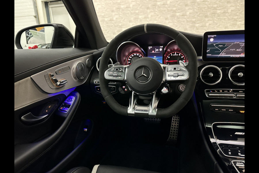 Mercedes-Benz C-Klasse Coupé 63 S AMG | Keramisch | Schaalstoelen | AMG Driver's Package | Aero-Pakket | Panorama | Burmester | Multi-Beam LED | Memory | ACC | Rij-Assistentie Pakket | Keyless-Go | Sfeerverlichting | Carplay |