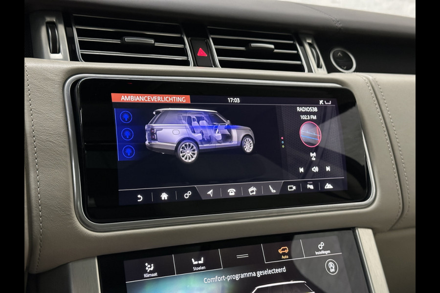 Land Rover Range Rover 2.0 P400e Autobiography | Dealer Onderhouden | Nieuw Accu-Pakket | Panorama | ACC | 360 Camera | Massage | Stoelventilatie V+A | ISO-Glas | Meridian-Sound | Memory Achter | Alcantara Hemelbekleding | Elektrische Achter-Stoelen | Stoelverwarming V+A | 4-Zone Clima | Keyless-Entry | Luchtvering |